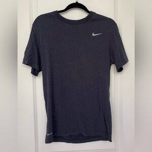 Nike Men’s Navy Dry Wik Short Sleeve T-Shirt